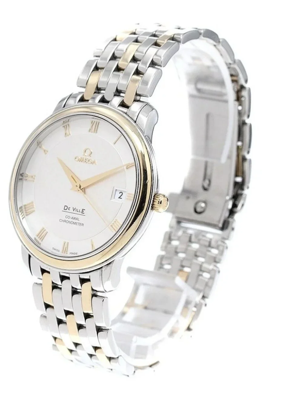 OMEGA De Ville Prestige 4374.31 Co-Axial YG bezel Automatic Men's_965522